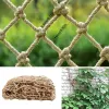 Filet de Support pour Plantes en Jute Filet de Support pour Plantes en Jute avec Filet pour Plantes de Jardins adapté aux Plantes grimpantes d'intérieur et d'extérieur Pois