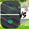 Stakes 50pcs Landscape Staple Gaskets Plastic Buffer Washer Garden Staples Stakes Pad Yards Pins Gasket for Outdoor Weed Barrier Fabric