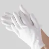 24 paires de gants blancs étiquette en coton pur plaque de jeu mince tissu de perles travaillant hommes et femmes travail Protection du travail porter Resist219o