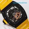 Захватывающие наручные часы Эксклюзивные наручные часы RM Watch RM030 Machinery RM030 Ограниченная серия 42*50 мм RM030 Карбоново-золотая внутренняя рамка Ограниченная серия