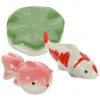 Decorations Ceramic Floating Ball Aquatic Creature Fish Tank Adornments Decors Aquarium Statues Small Plants