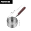Pans Non Stick Pan Stainless Steel Small Oil Ceramic Saucepan With Pour Spouts Cast Iron