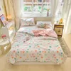 Comforters sätter 1 st nytt koreansk täcke Summer luftkonditionering barn dubbla sido täcken polyester tecknad tryckt vuxna barn tvättbar hemanvändning yq240313