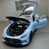 1/18 échelle GT alliage jouets modèle de voiture en métal moulé sous pression modèle de véhicule avec lumière de traction et musique Super voiture de Sport pour cadeaux pour enfants 240306