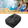 Verktyg 1pc BBQ Premium Storage Carry Bag Waterproof för Weber Portable Chokoal Grill Picnic Camping Polyester Oxford Tyg Black