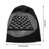 Berets Bonnet Hats It Is In My DNA Men Women's Knitting Hat Chess Board Fingerprint Winter Warm Cap Beanies Thermal Elastic Caps