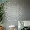 Mandala Sticker Çıkartma Kutsal Geometri Duvar Sanatı Ev Yaşam Stüdyosu Meditasyon Duvar Dekor Yoga Hediye Su Geçirmez BA739-1 201201262M