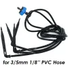 Püskürtücüler Sprycle 10120m 3/5mm PVC Hortum Mikro Damla Sulama Sistemi W/Puncher 1/8 '' Bahçe Boru Borusu Ok Dam damma Bitkileri Sera