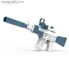 Sable Play Water Fun Gun Toys AK47 Pistolet à eau Pistolet électrique Tir Jouet Pistolet Entièrement automatique Piscine d'été Jouet de plage pour enfants Enfants Garçons Filles Adultes YQ240307 L240313