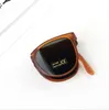 Classic Kids Foldable Sunglasses For children Vintage Oval Frame Biking Portable Folding Eyewear UV400 Gafas De Sol