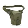 Bags Military Tactical Drop Leg Bag Mens Tool Fanny Thigh Pack Hunting Waist Pack Motorcycle Riding Men Military Waist Packs