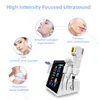 Salon Face and Body Portable 4 In 1 Cryo 7d Hifu Anti-Aging Hud Draw Face Lyft Rynka Remover Morpheus 8 Fraktionella RF Microneedles HIFU Machine