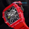 Montre RM montre de luxe montre suisse Rm35-02 Ntpt automatisé (technologie composite à couche mince) RM3502