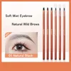 Matt Hard Eyebrow Pen Microblading Brows Definer Enhancers Lätt att applicera penna permanenta naturliga vattentäta ögonbrynen Färg 240305