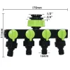 Złącza Kesla szklarnia podlewanie kroplowe nawadnianie 4way dotknij rozdzielacz węży dopasowanie 4/7 8/11 mm rurka szybkie złącze ogrodowe balkon farmy