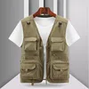 Men's Vests Sleeveless Parkas Fashion Casual Style High Quality Comfortable Men Clothing Large Size 6XL Zipper Classic Outdoor Jacket