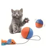 Cat Toys, Pet Interactive Cat Feather Toy, Automatic Kitten Toys för inomhuskatter, smart elektrisk boll/musleksak, (Auto Cat Toy) H31