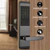 Serrure de porte électronique de sécurité sans clé, application numérique intelligente, WIFI, écran tactile, clavier, mot de passe, verrouillage de porte Y200407258W