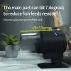 Alimentadores iLONDA Novo WiFi Alimentador Automático de Peixes 2ª Geração Dispensador de Alimentação de Longo Alcance Controle Remoto com Temporizador de Contagem Regressiva