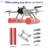 Drony Landing Skid Zestaw Float Zestaw rozszerzania wody na sprzęt do treningu wodnego dla DJI Mini 3/Mini 3 Pro Drone Akcesoria 24313