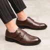 Chaussures habillées Style britannique Mariage d'affaires pour hommes Mariage en cuir véritable Mocassins élégants haut de gamme Livraison gratuite