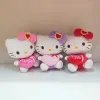 شريط الجملة Love Cat Plush Toys Children's Playmate Playmate Backpack keyring الحلي الشكر هدية جديدة