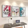 Kalligrafie Aquarel Voetbal Sport Muur Kunst Posters Inspirerend Thuis Jongen Kamer Decor Canvas Schilderij Muurschildering Foto's Afdrukken Kunstwerk Cadeau