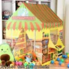 Toy Tents Portable Childrens Tent Kids Campaign House Kids Tent Play House Indoor Ball Pool for Children Game House Party Tent Toys Tents L240313