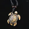 Ожерелья с подвесками, оптовая продажа, 12 шт., племенное лягушка, солнечные черепахи, мужское ожерелье для серфинга Mn603