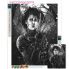 Stitch Edward Scissorhands Movie Diamond Painting Film Acteur Johnny Depp Cross Crost Stitch Picture Mosaic Living Room Home Decor