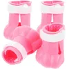 Cat Costumes Silicone Foot Cover Boots For Cats Booties för att förhindra att skrapning av nagelkåpor Grooming Claw Supplies