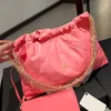 مصمم نساء 22 حقيبة تسوق Hobo الرباط فرنس