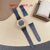 AP Fancy Watch Highend Watch Mens Watch Royal Oak Series 15510OR Rose Gold Blue Plate Automático Mecânico Mens Fashion Casual Business Watch