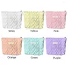 Cosmetic Bags Heart Makeup Organizer Bag Zipper Quilted Cotton Purse Soft Clutch For Women And Girls Pouch