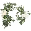 Decorative Flowers Welcome Card Water Flower Wedding Decorations Artificial For Sign Wreath DIY Supplies Arch Cloth Adornment
