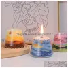 Candles DIY Nowator Sand Wax Art Pachned Prywatna wytwórnia obraz luksusowy domek dekoracja świec upuszczenie ogrodu dhj3z