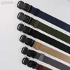 Ceintures en Nylon boucle automatique hommes ceinture outillage jean couleur toile ceinture de haute qualité ceinture décontractée hommes ldd240313