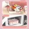 1550ML Acciaio inossidabile 316 Bento termico Lunch Box Scomparto per borsa Contenitore per microonde Contenitore per alimenti per bambini a prova di perdite per adulti 240304