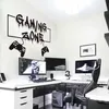 Graffiti Gaming Zone Eat Sleep Game Controller Jeu vidéo Wall Sticker Boy Room Play Room Gaming Zone Wall Decal Chambre Vinyle 2102661
