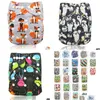 Cloth Diapers Mix Order 3 Pieces Whole Baby Reusable Er Wrap Cartoon Print Born Nappy Changing Size3803191 Drop Delivery Kids Matern Otktz
