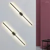 Lampade da parete Creativo Minimalista Striscia di luce Moderna Soggiorno Camera da letto Comodino El Corridor Aisle LED