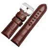 24mm 26mm Vintage Veau Bande Montre Armband Armband Watch Band PAM00441 PAM00386 PAM00171P