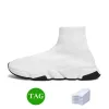 Designer Scarpe Calzini Scarpe da corsa Piattaforma Uomo Uomo Donna Shiny Knit Speed 2.0 1.0 Trainer Runner Sneaker Calzino Scarpa Nice Master Emed Sneakers da donna Velocità Stivaletti