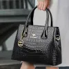 Sacs RS116 Sac à main Nouveau 2022 Sac à bandoulière en cuir verni brillant Dames Sac à main Femme Europe et Amérique Sac de voyage