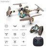 Drones Nouveau télécommande réservoir avion quadrirotor terre et Air deux-en-un WIFI caméra Drone drones avec caméra garçon jouet cadeau 24313