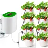 Kits sistema de irrigação por gotejamento automático elétrico temporizador inteligente máquina rega automática carregamento usb jardim planta verde sprinkler