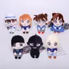 Célèbre série Detective Conan Strange Thief Kidd Edogawa Conan peluche jouet pendentif jouet pour enfants Playmate Festival cadeau en gros 2024