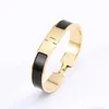 Designer-Armband aus Gold, klassische Klick-Armbänder, Damen und Herren, Designer-Schmuck, Silber, Titan, Stahl, 19 Farben zur Auswahl, hochwertiges, lichtechtes Unisex-Geschenk-Armband für Liebhaber