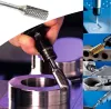 Dossiers 5pcs/set 6*8MM Double text Head Tungsten Carbide Rotary Tool Point Burr Die Grinder Abrasive Tools Drill Milling Carving Bit D30