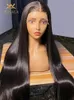 13x4 Bone proste HD przezroczyste 13x6 koronkowe przednie ludzkie włosy peruki 30 cali 360 Brazylijskie przedelektywne przedni perukę dla kobiet